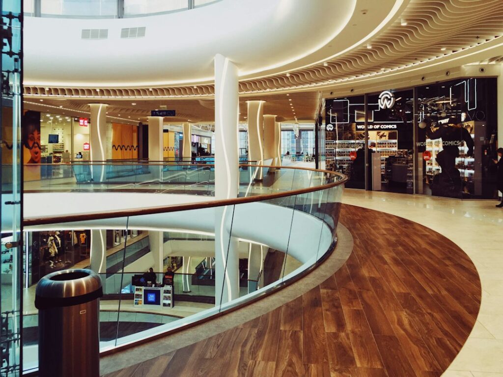 Fréquentation et analyse des flux dans un centre commercial